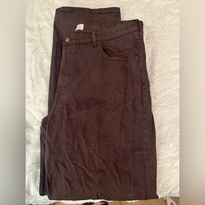 Abercrombie & Fitch brown jeans